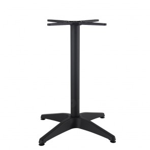 Aida Black Aluminium Table Base Black