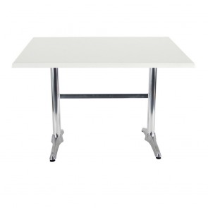 Aida Aluminium Indoor Outdoor Twin Pedestal Table