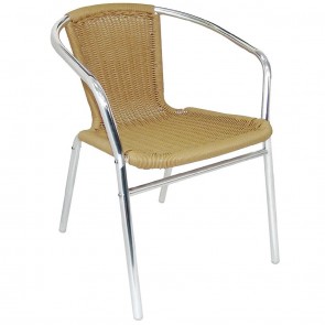 Mara Aluminium Wicker Outdoor Arm Chair
