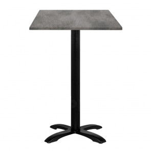 Aida Aluminium Indoor Outdoor Bar Height Pedestal Table