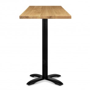 Alvina Modern Oak Bar Table Square