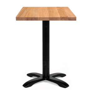 Alvina Modern Oak Square Timber Dining Table