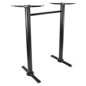 Amara Outdoor Cast Iron Bar Twin Table Base