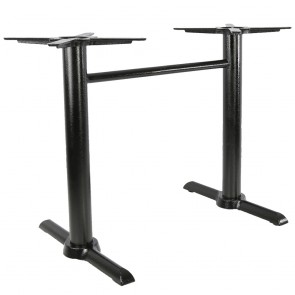 Amara Outdoor Cast Iron Twin Table Base