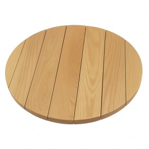 Australian Oak Round Outdoor Table Top