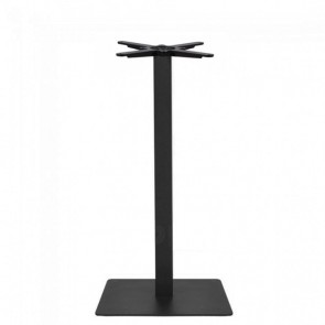 Annick Dry Bar Square Black Steel Table Base 450