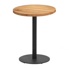 Annick II Round Oak Cafe Table