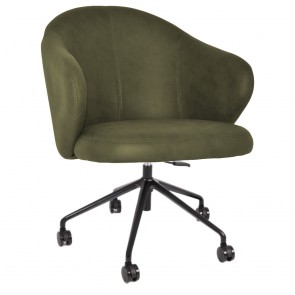 Ariel Office Chair Black Castor Legs