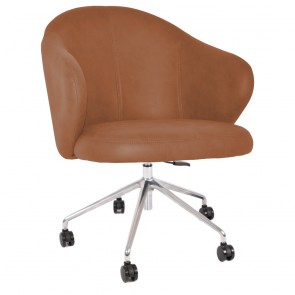 Ariel Office Chair Silver Castor
