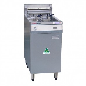 Austheat AF812R Freestanding Electric Rapid Recovery Fryer With Two Baskets - CP462