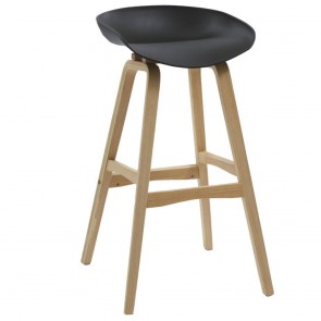 Ava Stool with Wooden Frame