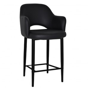 Bella Counter Chair Black Legs 66cm
