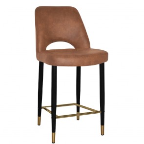 Bella Counter Chair Brass Legs 66cm