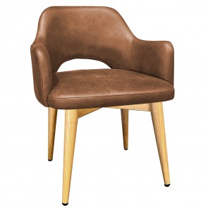 Bella Tub Chair Oak Legs