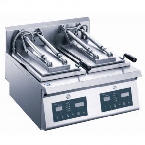 Benchstar Automatic Double Pan Friend Dumplings/Buns Machine NPD-2