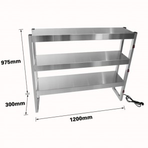 Benchstar Commercial Food Warmer with 9 Lamps FW9L-123
