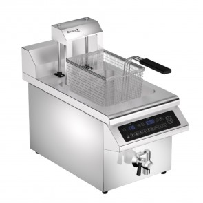 Benchstar Single Tank Auto Lifting Induction Fryer - IF3500S-AL