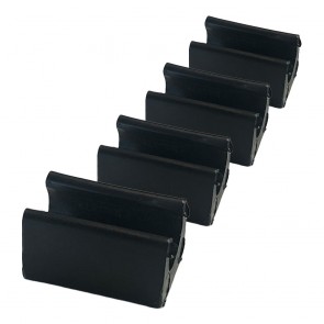 4x Bend Feet - Black