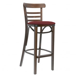 Bentwood Bar Stool BST-225 49cm Upholstered