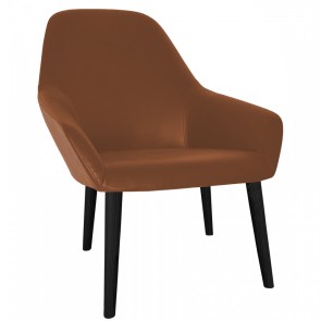 Bianca Dining Chair Black Wood Legs