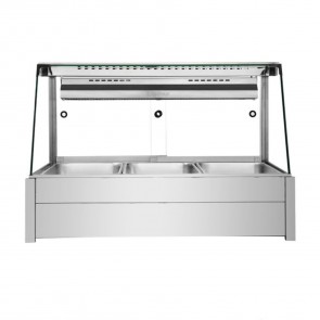 Bonvue Angled Countertop Wet and Dry Bain Marie BM11TC