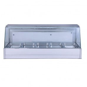 Bonvue Angled Countertop Wet and Dry Bain Marie BM17TC