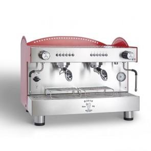 Bezzera 3L Red 2-Group Professional Espresso Machine BZB2016R2DE