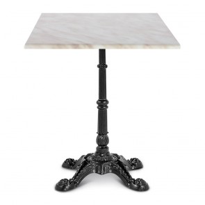 Celestine Dining Table Classic Black Cast Iron Base