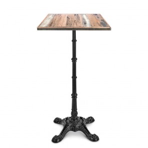 Celestine Recycled Timber Industrial Bar Table
