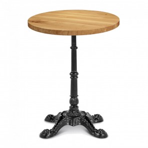 Celestine Round Oak Cafe Table