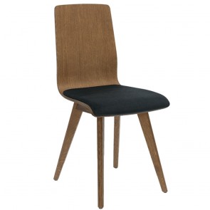 Cleo Moulded Wood Upholstered Dining Chair A-1601