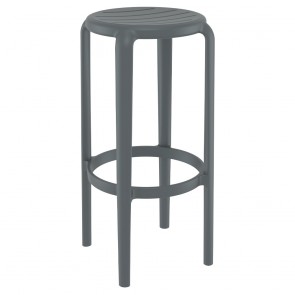 Como Stackable Outdoor Bar Stool 75cm