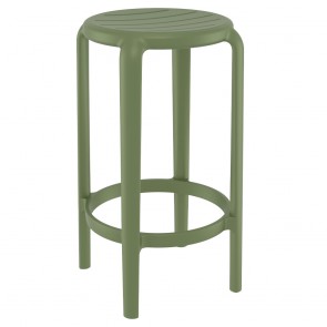 Como Stackable Outdoor Counter Stool 65cm