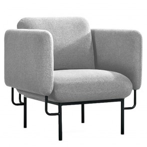 Corsa One Seater Upholstered Reception Lounge Chair