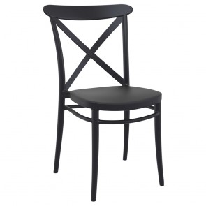 Cross Back Outdoor Chair