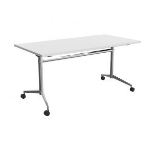 Delta Mobile Flip Top Table Chrome Frame