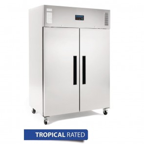 DL896-A Polar Gastro Freezer 2 Door Upright 1200 Litre