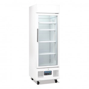 DM075-A Polar G-Series Upright Display Fridge 218 Litre White