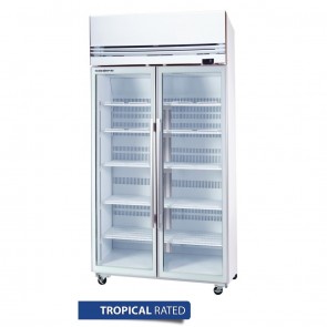 DW950 Skope Top Mount Two Door Upright Premium Freezer White 980 Litre