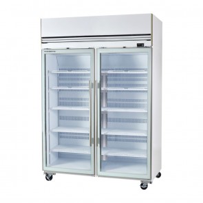 DW952 Skope Top Mount Two Door Upright Premium Freezer White 1310 Litre