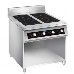 Electmax 700 Series Induction 4-Burner Cooker With Splashback EIC7-800P