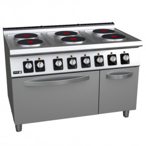 Fagor Kore 700 Series Electric 6 Burner with Oven C-E761
