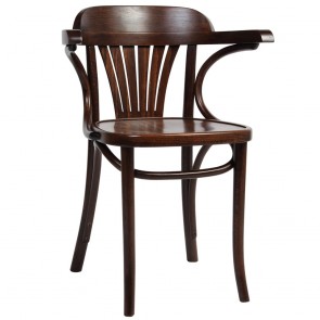 Fan Back Bentwood Arm Chair B-165