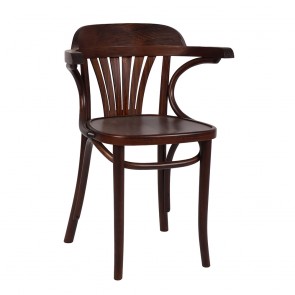 Fan Back Bentwood Arm Chair B-165