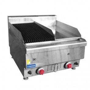 F.E.D GASMAX Benchtop Combo Grill & Griddle JUS-TRH60