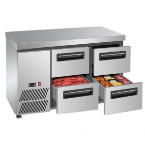 F.E.D LBC125 Four drawer Lowboy Fridge