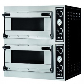 F.E.D Prisma Food Pizza Ovens Double Deck 8 x 40cm TP-2
