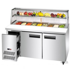 F.E.D SCB/21 three door DELUXE Sandwich Bar