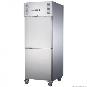 FED-X S/S Two Door Upright Fridge - XURC600S1V