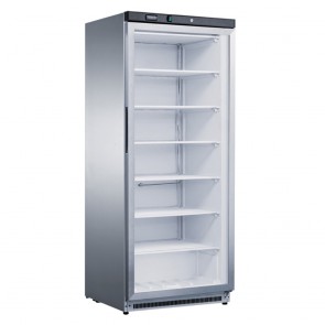 Fed-X Stainless Steel Upright Static Display Freezer XF600SG